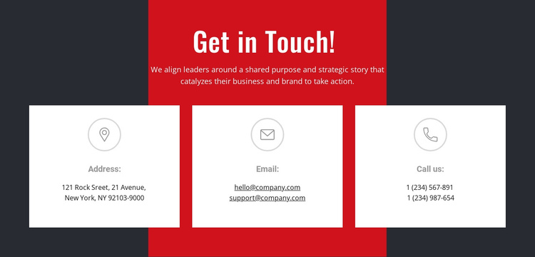 We can help you achieve your goals One Page Template