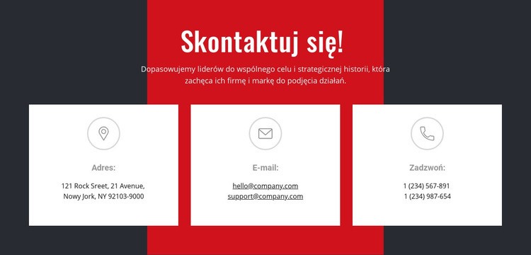 Pomożemy Ci osiągnąć Twoje cele Kreator witryn internetowych HTML