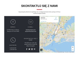 Blok Kontaktowy Z Mapą