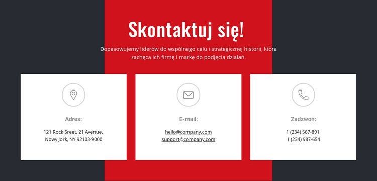 Pomożemy Ci osiągnąć Twoje cele Szablon HTML5