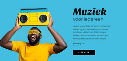 Muziek Voor Iedereen - Beste WordPress-Thema