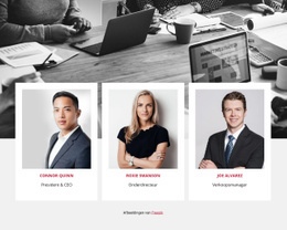 Kom Bij Ons Team - Gratis Download Website-Mockup