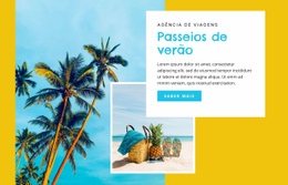 Lagoa De Bora Bora - Modelo De Página HTML5