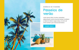 Lagoa De Bora Bora - Tema WordPress