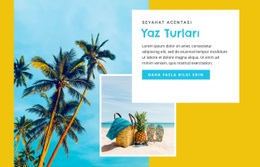 Bora Bora Lagünü - Basit Web Sitesi Oluşturucu