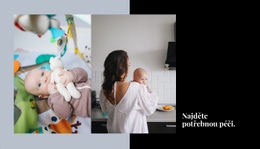 Funkce Rozvržení Motivu Pro Péče O Děti