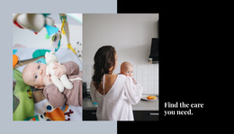 Child Care - HTML Website Layout