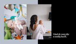 Kinderopvang - HTML-Website-Indeling