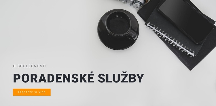 Nezbytné poradenské služby Šablona CSS