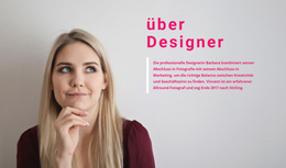 Über Unseren Ideengründer – Responsives WordPress-Theme