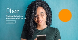 Über Die Zusammenarbeit Der Partner - Mehrzweck-Landingpage