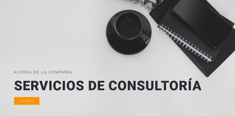 Servicios de consultoría necesarios Creador de sitios web HTML