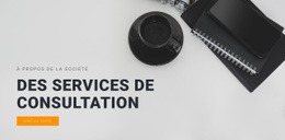 Services De Conseil Nécessaires - Webpage Editor Free