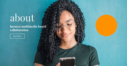 About Partners Collaboration - Home Page Template