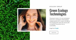 Zelená Ekologie - HTML Builder