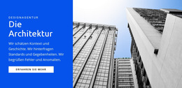 Kostenloses Webdesign Für Abteilung Für Architekturdesign