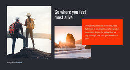 The Journey Changes You - Best Free Joomla Template