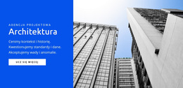 Dział Projektowania Architektonicznego - Szablon Tworzenia Stron Internetowych