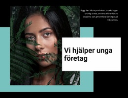 Gratis Nedladdning För Hjälp Unga Företag HTML-Mall