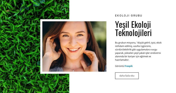 Yeşil ekoloji Açılış sayfası