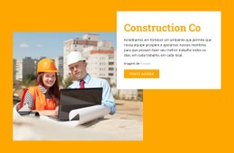 Incorporador De Imóveis Modelo De Página De Destino