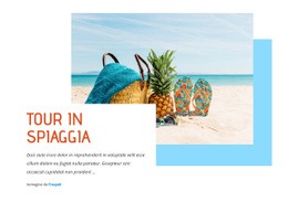 Tour Mozzafiato Sulla Spiaggia - Modelli Di Siti Web Reattivi