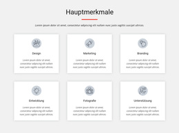 Hauptmerkmale – Responsives WordPress-Theme