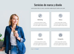 Servicio De Marketing Digital - Página De Inicio De Descarga Gratuita