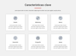 Características Clave: Plantilla HTML5 Multipropósito