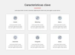 Características Clave - Tema Responsivo De WordPress