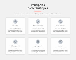 Principales Caractéristiques – Modèle Premium