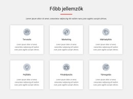 Tervezősablon Ehhez: Főbb Jellemzők