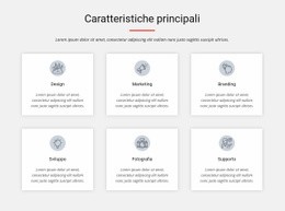 Caratteristiche Principali - Progettazione Semplice Del Sito Web
