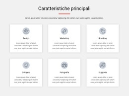 Caratteristiche Principali - Modello Premium