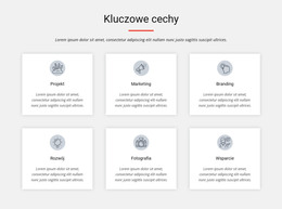 Szablon Projektu Dla Kluczowe Cechy