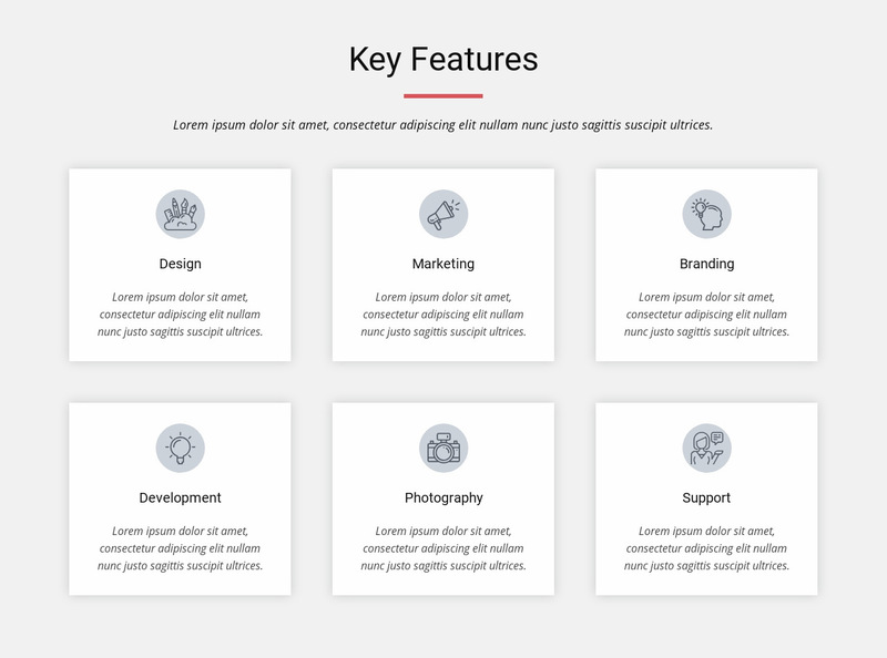 Key features Web Page Designer