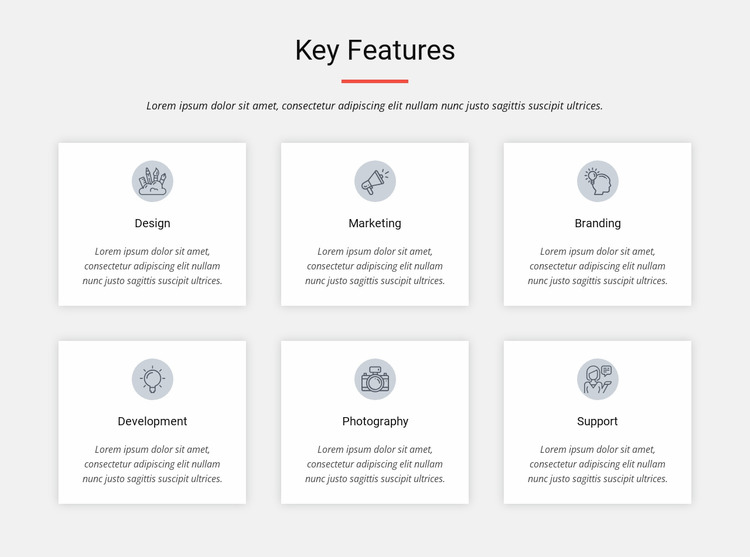Key features WordPress Website Builder