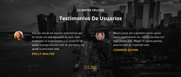 Página HTML Para Clientes Felices