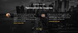 Clientes Felices - Plantillas De Sitios Web Personales