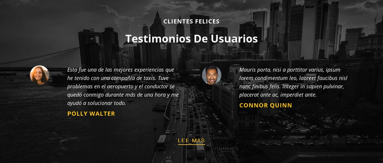 Clientes felices Tema de WordPress