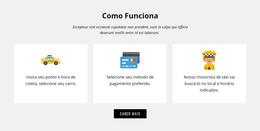 Como Nossa Empresa Funciona - Modelo De Página Da Web HTML