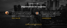 Clientes Felizes - Tema WordPress Personalizado