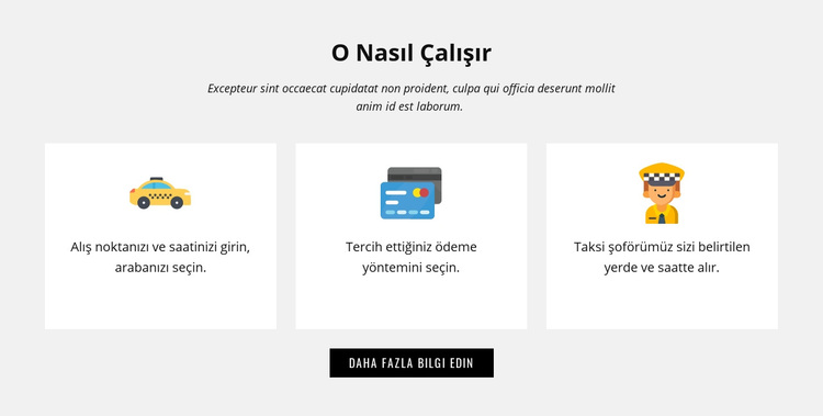 Şirketimiz nasıl çalışıyor WordPress Teması