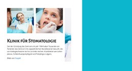 Stomatologiezentrum – Professionelle HTML5-Vorlage