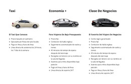 Diseño De Sitio Web Para Servicio De Taxi Y Coche