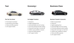 Taxi And Car Service - Professionally Designed