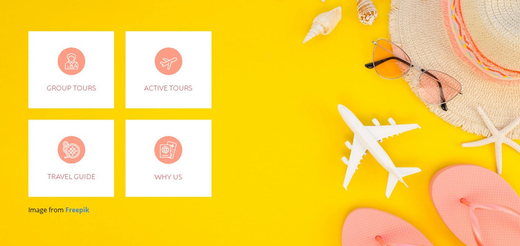 Great adventures Homepage Design