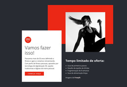Modelo CSS Para Ginásio Perto De Você