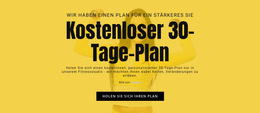 Startplattformvorlage Für Kostenloser 30-Tage-Plan