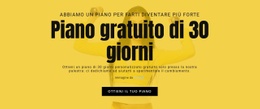 Piano Gratuito Di 30 Giorni: Modello HTML5, Reattivo, Gratuito
